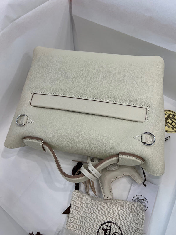 Close-up detail of clean-lined bag design