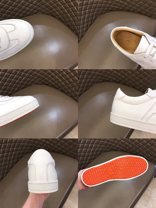 Hermes shoes Style 105 - logo and branding close-up