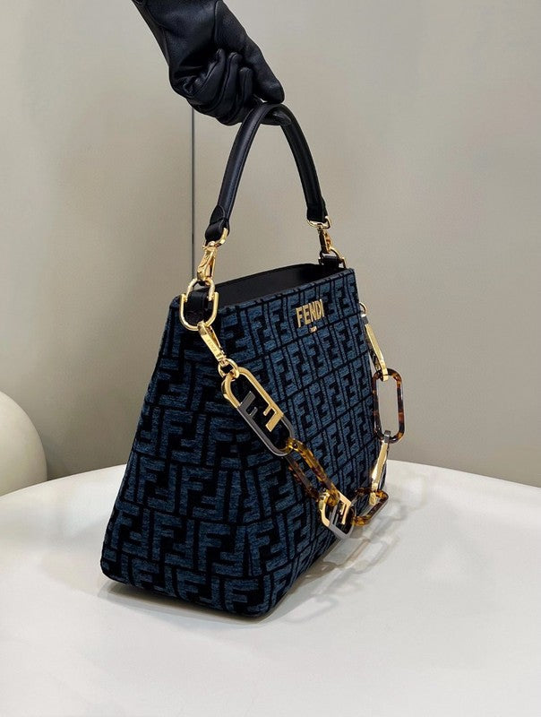 Ziva's Charm handbag – back view (35cm*14cm*23cm)