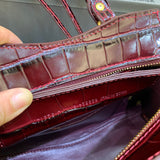 Modern Premium PU Leather Handbag - Chic Everyday Appeal | Women's Fashion Handbag #323 - texture close-up (image 9) of designer-inspired handbag