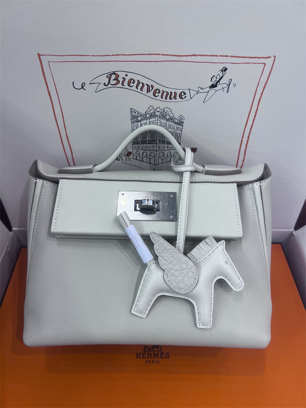 Elegant bag shown from front angle