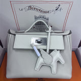 Elegant bag shown from front angle