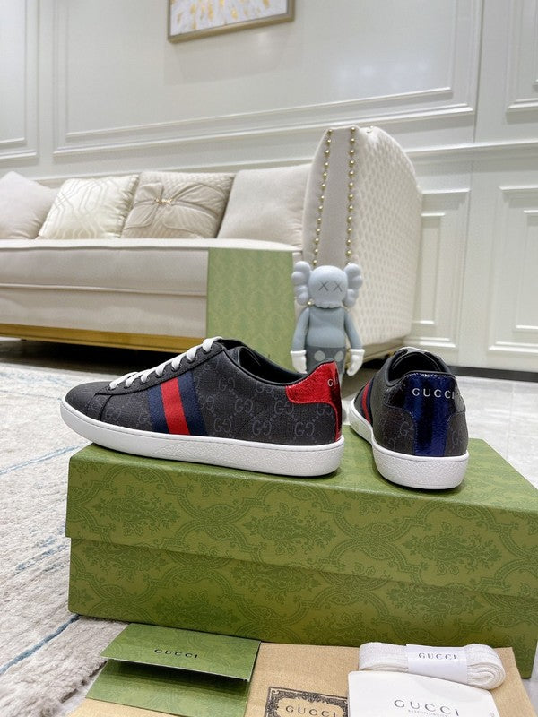Gucci clean off-white luxury sneakers view 6 premium leather build