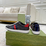 Gucci clean off-white luxury sneakers view 6 premium leather build