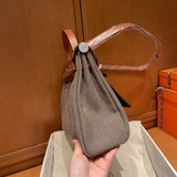 Statement bag shown from front angle