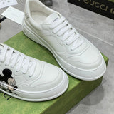 Gucci all-black luxury sneakers view 6 heritage-inspired look