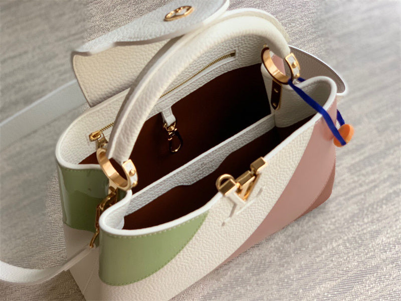  Statement shoulder bag carried on shoulder