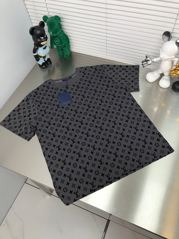 Back view of Louis Vuitton cotton t-shirt with relaxed-fit cut