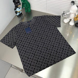 Back view of Louis Vuitton cotton t-shirt with relaxed-fit cut