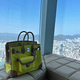 Close-up detail of graceful bag design