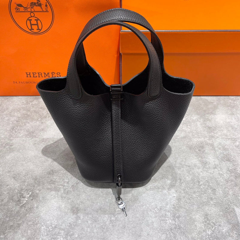 Streamlined bag shown from front angle