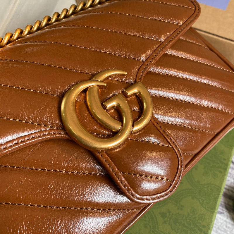 Back view of classic chic women's handbag – women's luxury accessory