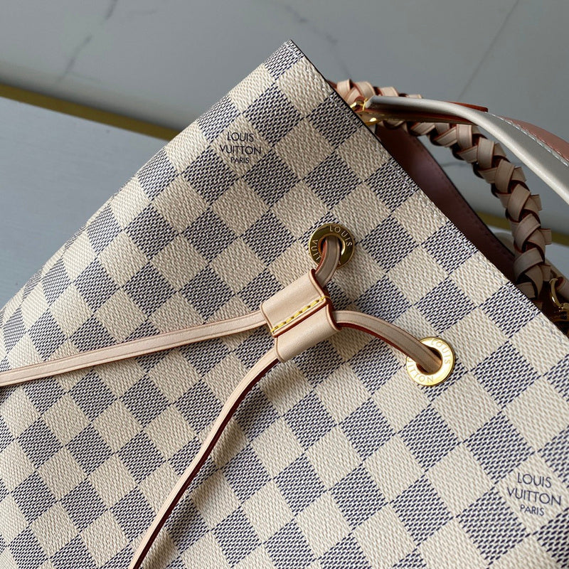Top view of modern chic women's handbag – women's statement bag