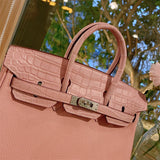  Statement tote bag carried on shoulder 10