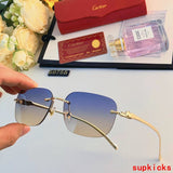 Front view of Cartier unisex sunglasses
