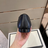 Gucci two-tone luxury sneakers view 5 breathable knit upper