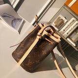 Close-up detail of statement polished women's handbag – women's statement bag