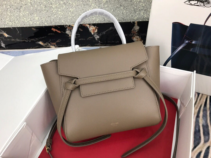 Side profile of statement chic women's handbag – women's premium purse