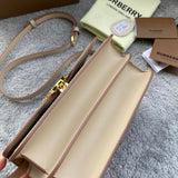 Contemporary Premium PU Leather Handbag - Smooth Faux-Leather Exterior | Women's Everyday Carry Handbag #1085 - back view (image 4) of designer-inspired handbag