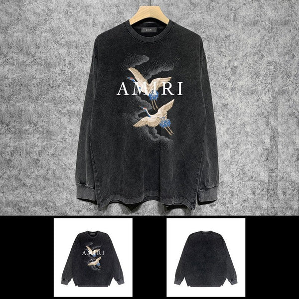 Amiri luxury hoodie detail shot