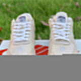 Nike sneakers detailed view showing premium designer craftsmanship