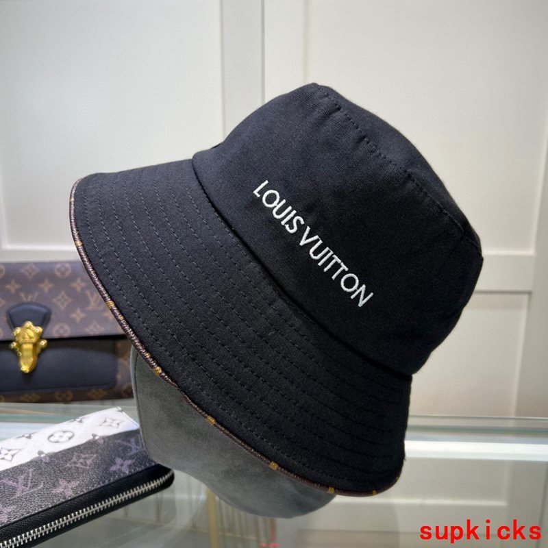Side view of Louis Vuitton unisex cap