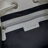 Chic Faux Leather Handbag - Modern Structured Build | Women's Everyday Carry Handbag #312 - texture close-up (image 9) of designer-inspired handbag