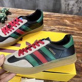Gucci bold contrast luxury sneakers view 7 streetwear statement look