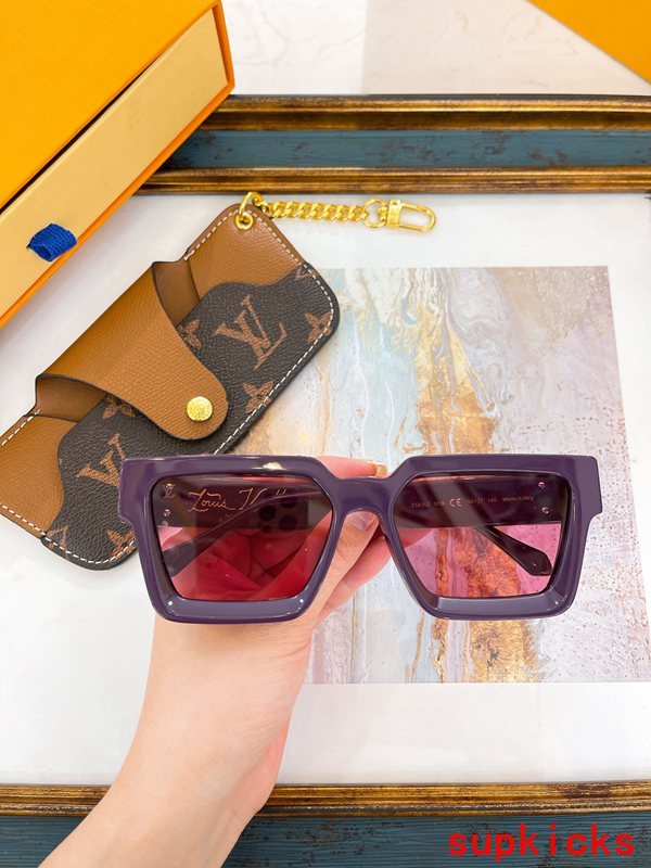 Full view of Louis Vuitton unisex sunglasses