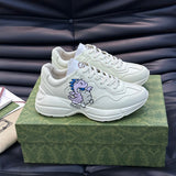 Gucci sneakers detailed view showing premium designer craftsmanship