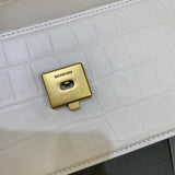 Polished Premium PU Leather Handbag - Chic Everyday Appeal | Women's Statement Accessory #394 - styled full view (image 7) of designer-inspired handbag