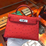 Considered bag shown from front angle