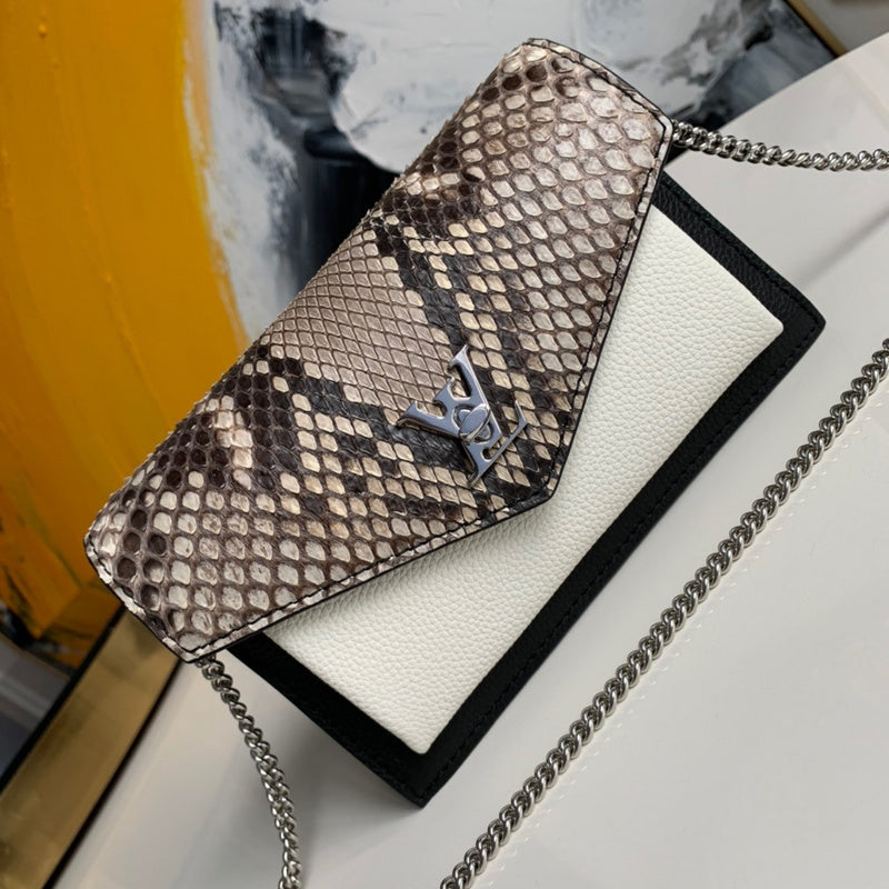 Front view of premium refined women's handbag – women's statement bag
