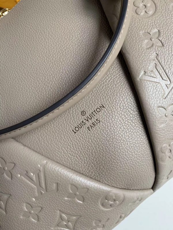 Close-up detail of modern statement women's handbag – women's statement bag