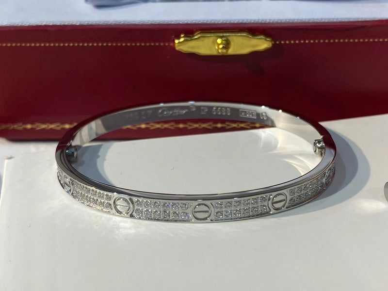 Angled view of Cartier unisex jewelry piece