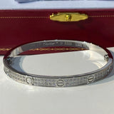 Angled view of Cartier unisex jewelry piece