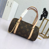 Interior view of polished signature women's handbag – women's luxury accessory