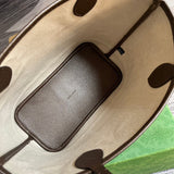 Close-up detail of refined bag design