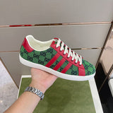 Gucci fresh white-and-black luxury sneakers view 6 streetwear statement look