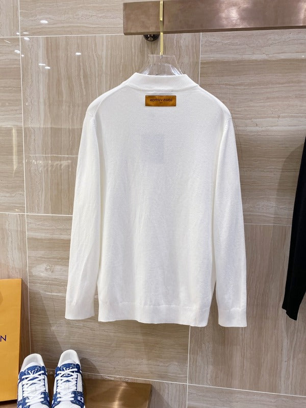 Side profile of Louis Vuitton luxury clothing with streetwear-inspired cut