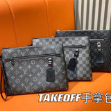  Sleek satchel carried on shoulder
