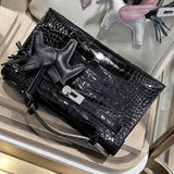  Graceful top-handle bag carried on shoulder 10