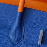 Side view of smart structured handbag