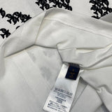 Close-up detail shot of Louis Vuitton cotton t-shirt with tailored silhouette