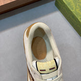 Gucci stone beige luxury sneakers view 9 chunky sole construction