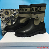 Dior Nude Low-Top Sneakers - Toe Detail View