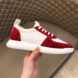 Hermès Chocolate Brown Low-Top Sneakers - Back View