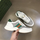 Gucci clean off-white luxury sneakers view 7 chunky sole construction
