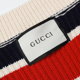 Full styled look of Gucci luxury clothing with logo-detail design