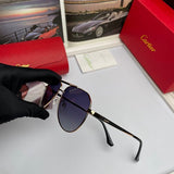 Lifestyle view of Cartier unisex sunglasses